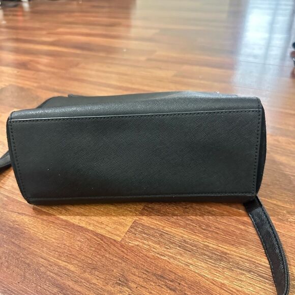 KATE SPADE New York Laurel Wesley Place Suede Leather Satchel Pushlock Close - Picture 8 of 10